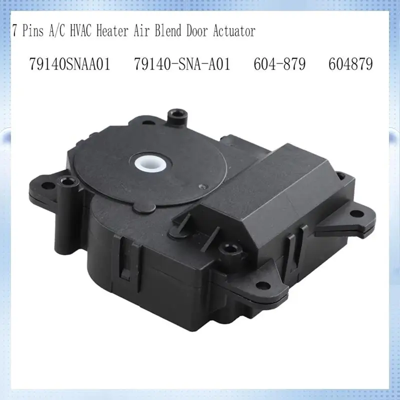 N62R-79140SNAA01 7 Pins A/C HVAC Heater Air Blend Door Actuator For Honda Civic 2006-2011 79140-SNA-A01 604-879 604879
