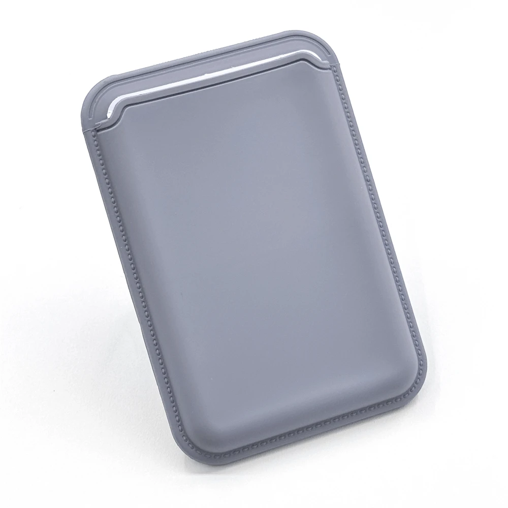 Enhanced Silicone Magnetic Wallet Card Holder - Universal Smartphone Accessory