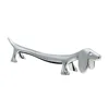 Kitchen Accessories Zinc Alloy Cutlery Bracket Holder Silver Fawn /Little Dog Shape Cutlery Storage Cute Chopsticks Holder 5