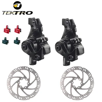 TEKTRO MD-M300 Freno per bici da strada Controllo linea Freno a disco meccanico 160 rotori Freno a disco con pinza meccanica per mountain bike