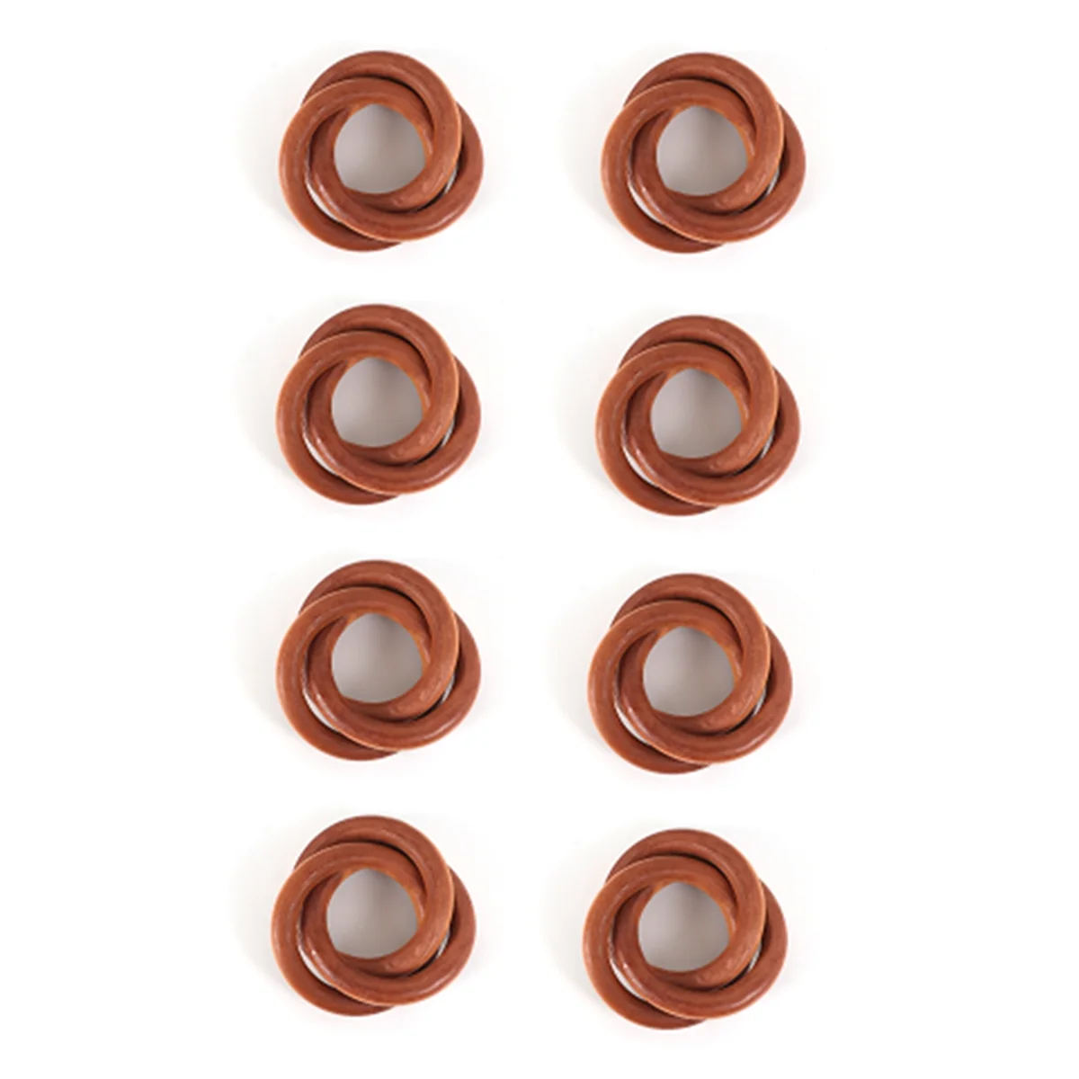 

Кольца для салфеток с тремя кольцами, декоративное кольцо для наручников, держатели для салфеток, кольца для салфеток оптом для коридора 8 шт.