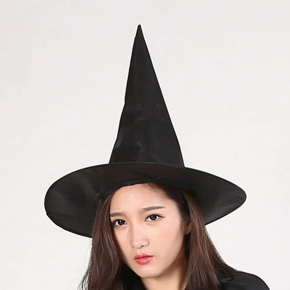 

Oxford Children Night club Black Accessories Parties Performance Props Sorcerer Caps Witch Hats Halloween Hats