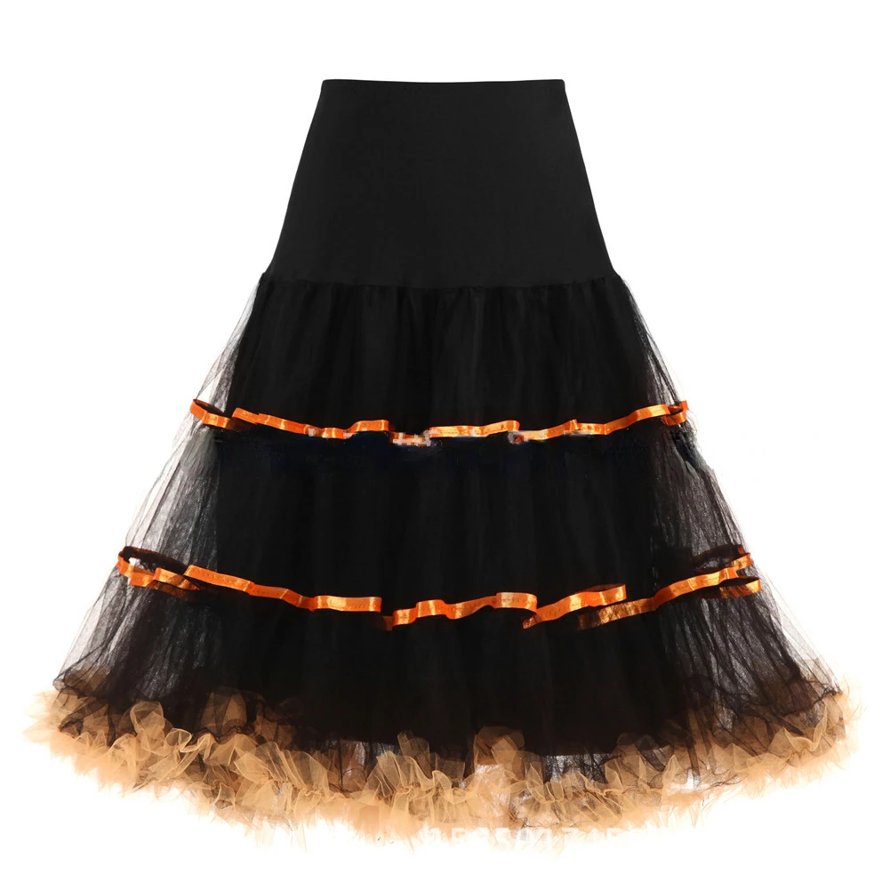 Crinoline Tulle Petticoat Short Woman Petticoat Skirt Underskirt Rockabilly Tutu Skirt Puffy Slips Ballet petticoat skirt petticoat underskirt lolita petticoat tulle tutu skirt