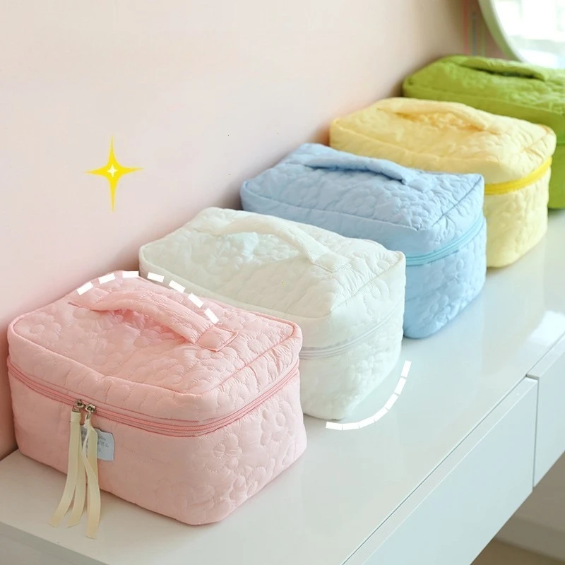 Travel Cosmetic Storage Bag - Candy Color Makeup & Toiletry Organizer