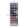 Useful Nail Art Stamping Plate Reusable Leaf Flower Printing Solid DIY Manicure Template Nail Tool 5