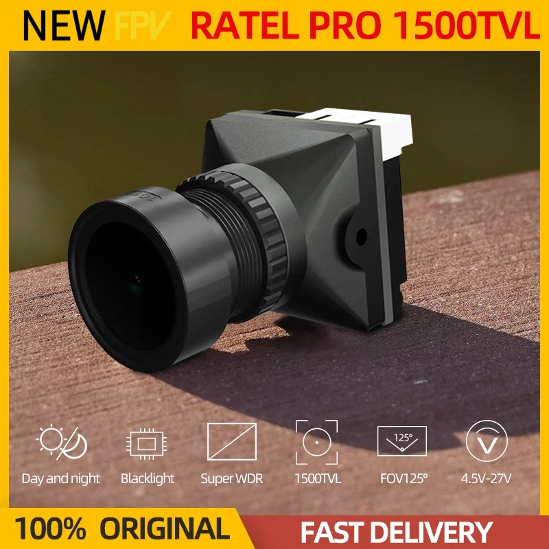 Caméra FPV Ratel PRO 1500TVL Super WDR pour Drone