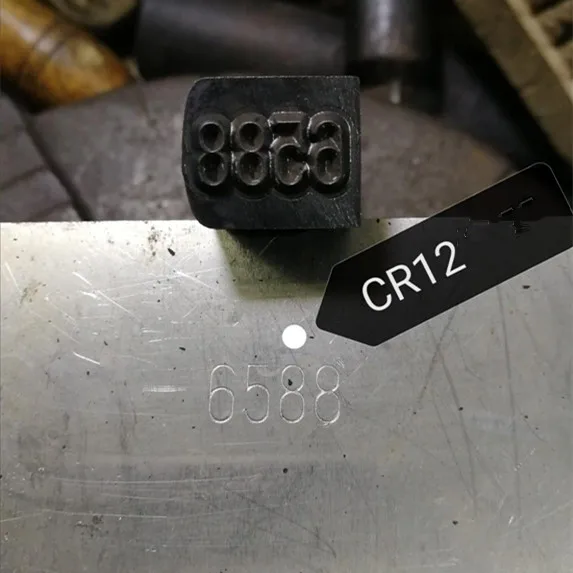 Custom Logo Metal Stamping Tool for Jewelry Puncher Personalized Alphabet DIY Handmade Mark Logo Silver Gold Handstamped