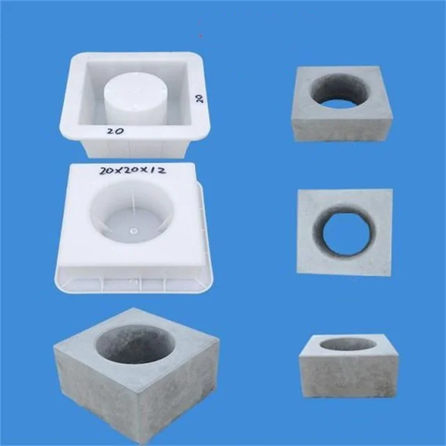 Cement Burkolat Penészháromszög Csúszási Szög Tégla Négyzet Alakú Műanyag Udvari Beton Penész - Image 5