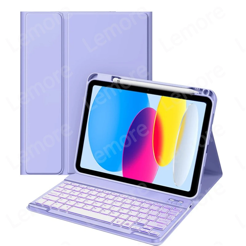 Premium Backlit Keyboard Case with Adjustable Stand