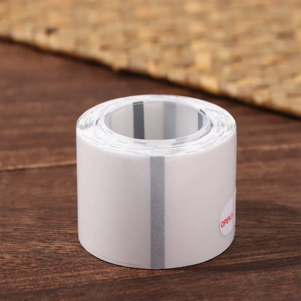 230Pcs 투명 빈 라벨 스티커 DIY 정사각형/원형 열전사 인쇄 용지 긁힘 방지 이동식 이름표 스티커