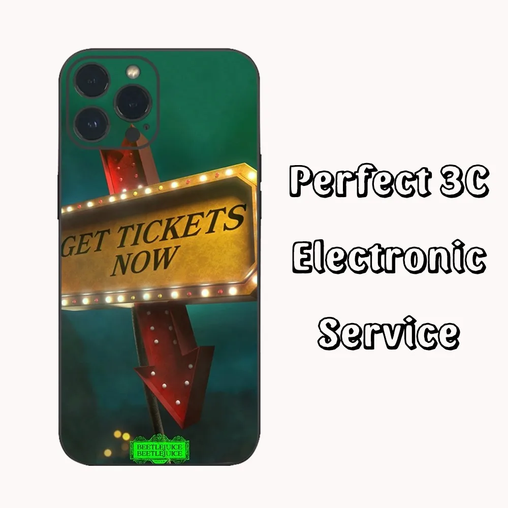 thumbnail image 1 of Funda de teléfono Hot Movie B-BeetlejuiceS 2 para iPhone 15 14 13 12 Mini 11 Pro XS Max X XR SE5 6 7 8 Plus Funda de silicona suave, 1 of 5