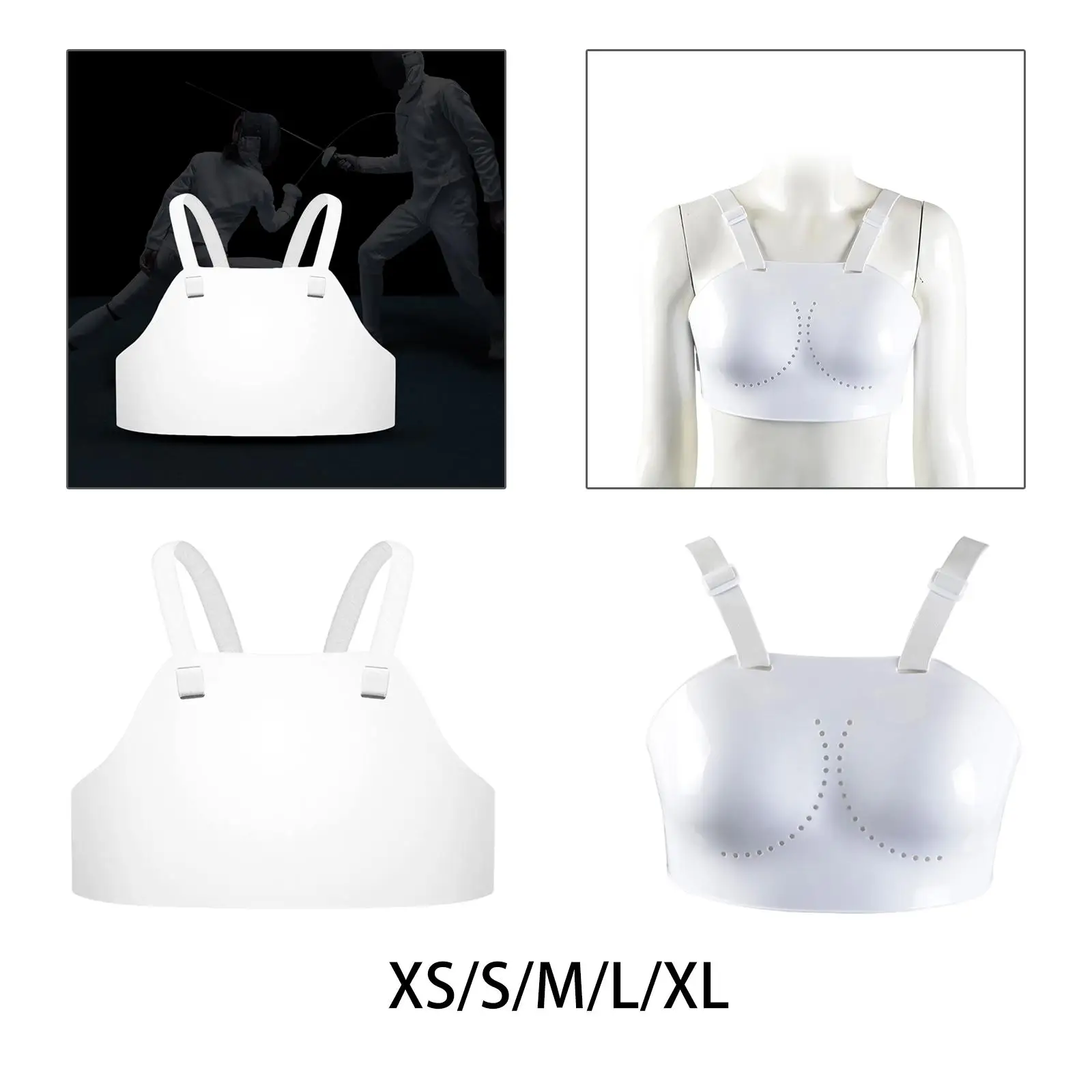 Breast Protector Unisex Kids Shield Equipment Karate Fencing Guard MMA Football Heavy Punching Sparring Training Martial Arts