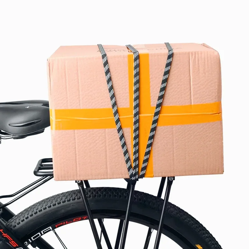 Motorcycle Luggage Strap 3-in-1 Universal Bicycle Helmet Gears Fixed Elastic Buckle Rope Bike Retractable Protective Luggage Net
