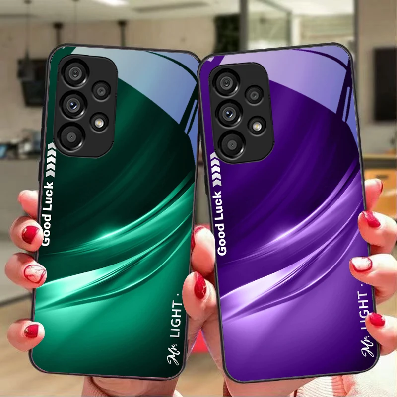Gradient Soft Green Glass Phone Case