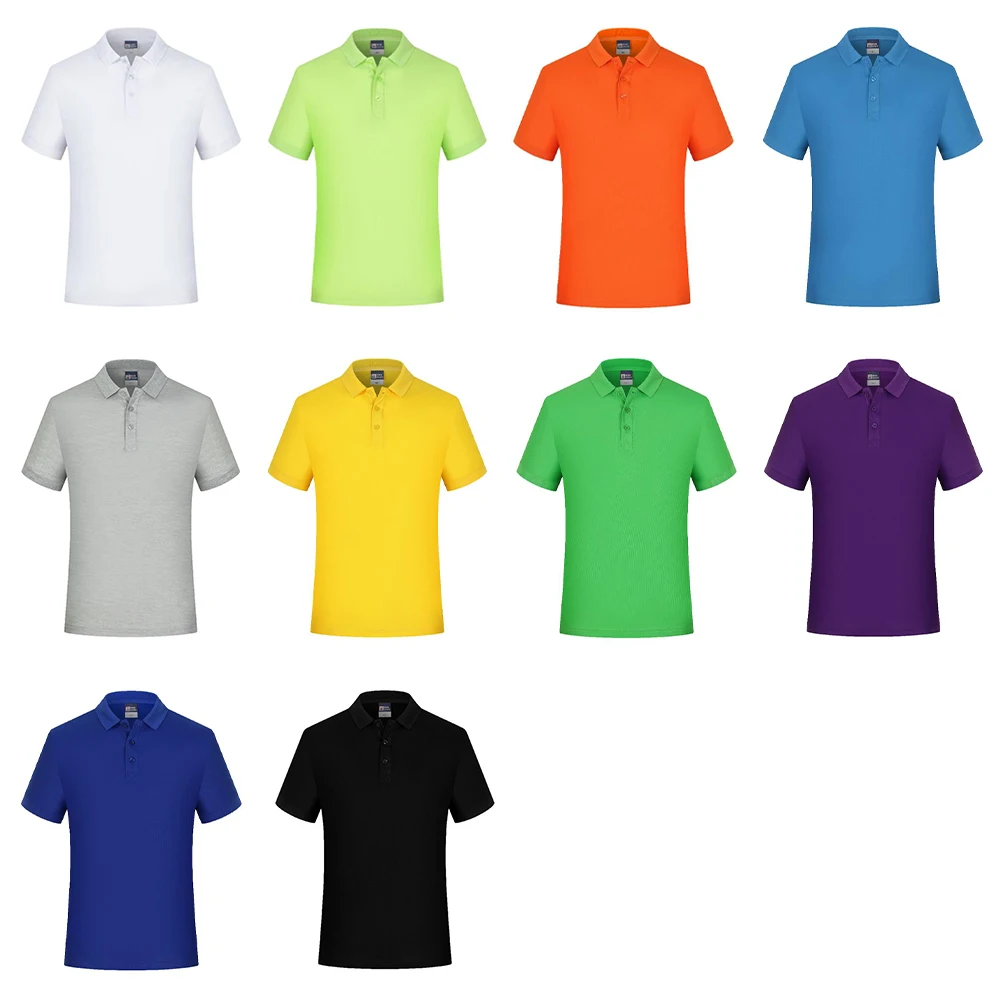 Blank Polo T Shirt Men Wholesale Cheap Collar T-shirt Fashion