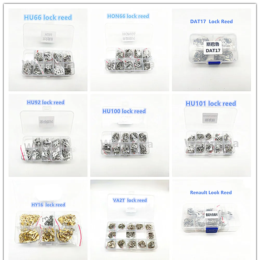 wafer Car Lock Repair Accessories Lock Reed Lock Plate For FO21 TOY43