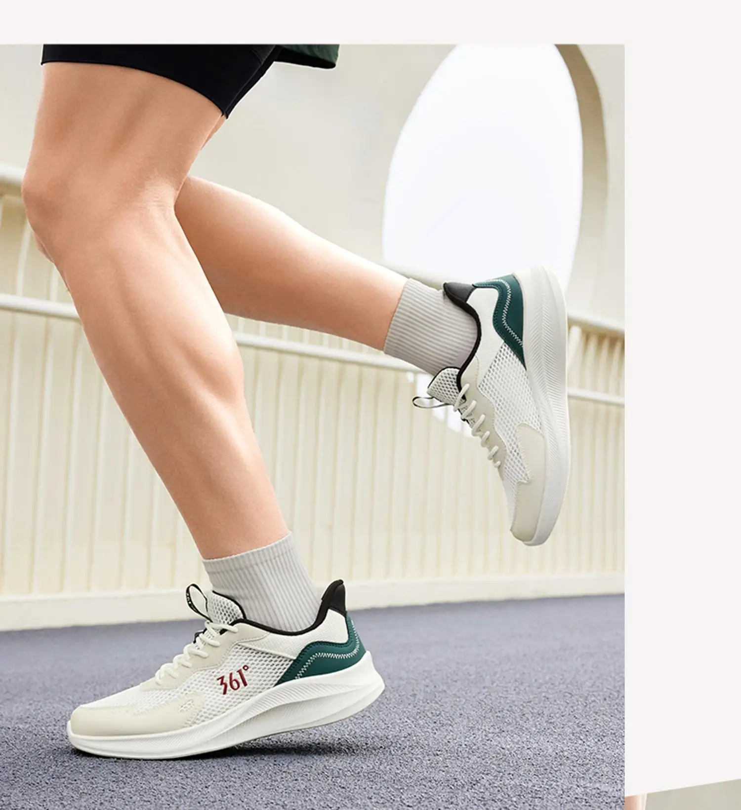 361 Degrees Men Running Shoes - Durability