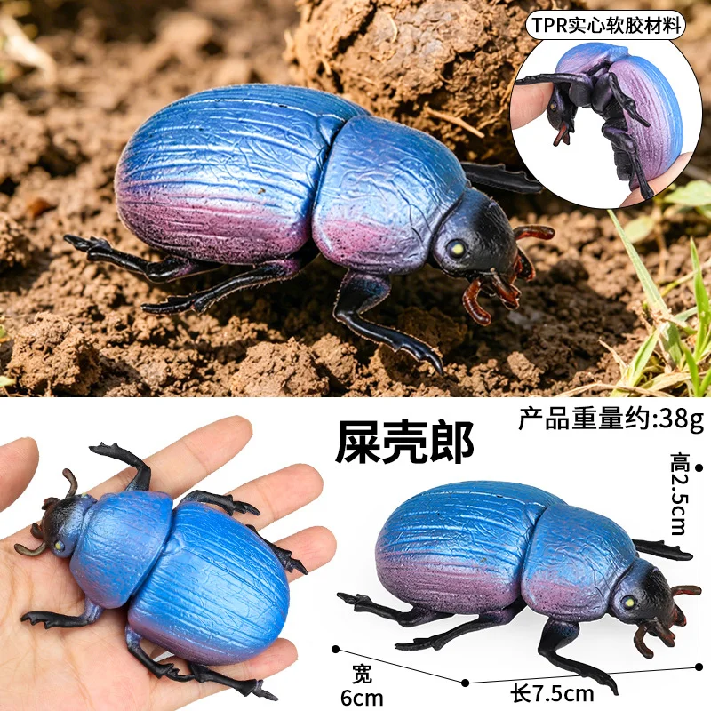 Realistic Insect & Amphibian Collectible Action Figures Set