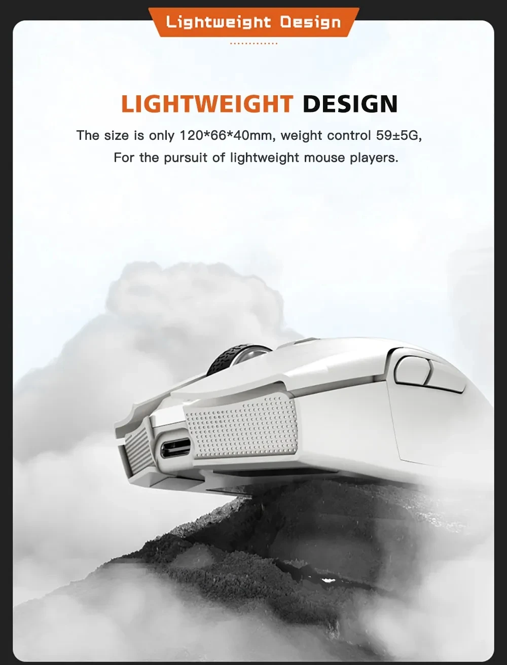 Chosfox-darmoshark n3 mouse sem fio, bluetooth, óptico,
