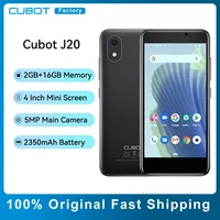 Cubot J20 Smartphone 4" Mini Screen 2GB+16GB(128GB Extended) 2350mAh Battery Android 12 Dual Sim 4G GPS Mobile Phones 1
