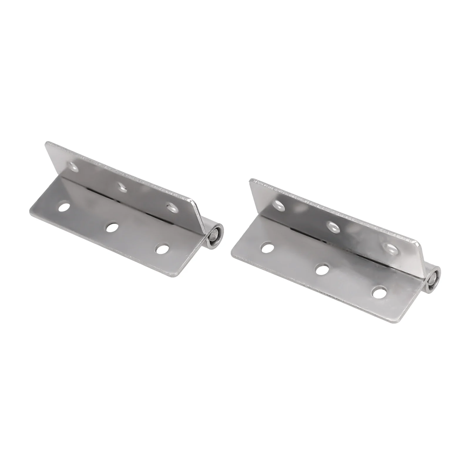 Description Picture 4 of item2 Pcs Self Closing Spring Hinge Stainless Steel Doors Hinge Cabinet Hinge Furniture Hardware Accessories /1/1.5/2/2.5/3/4inch