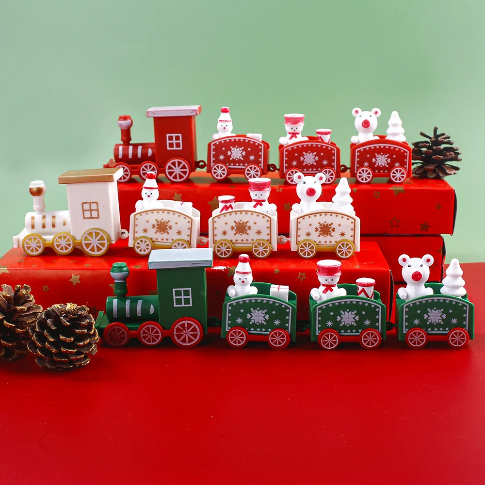 

Рождественское деревянное украшение в виде поезда, Рождественское украшение для дома 2023, рождественские подарки для детей, Рождественский и новогодний декор 2024