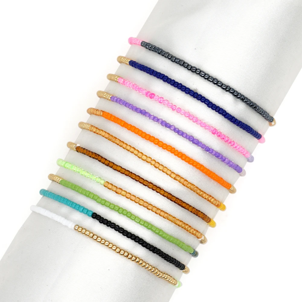 Wedity 7 pezzi bracciali con perline Love Heart Bracciale in argilla colorata Accessori per le mani regolabili per donne e ragazze