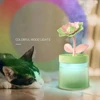 Flower Air Humidifier Small Spray Hydration Household Silent Bedroom Desktop Portable Car USB Aromatherapy Humidifiers Diffuser 5