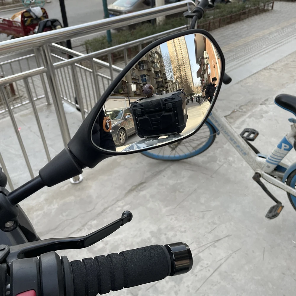볼록 미러 증가 백미러 사이드 미러 뷰 비전 렌즈, BMW C400GT C400X C400 C 400 GT X 400GT 400X 용 액세서리