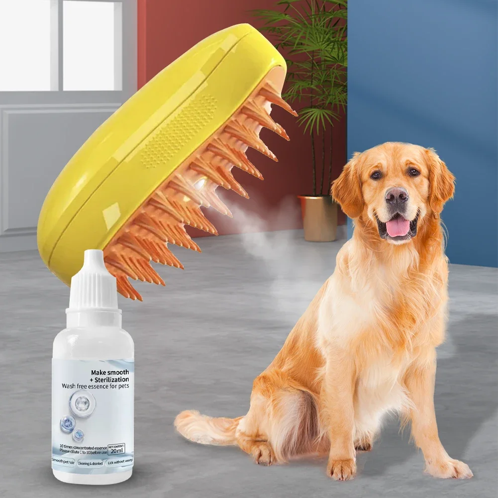 Steam Pet Grooming Brush 3