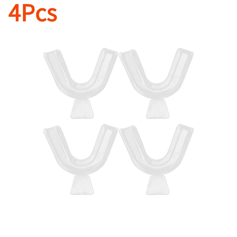 Silicone Mouth Guard Teeth Protector Night Guard Mouth Tray For Bruxism Grinding Non-snoring Teeth Whitening Protection