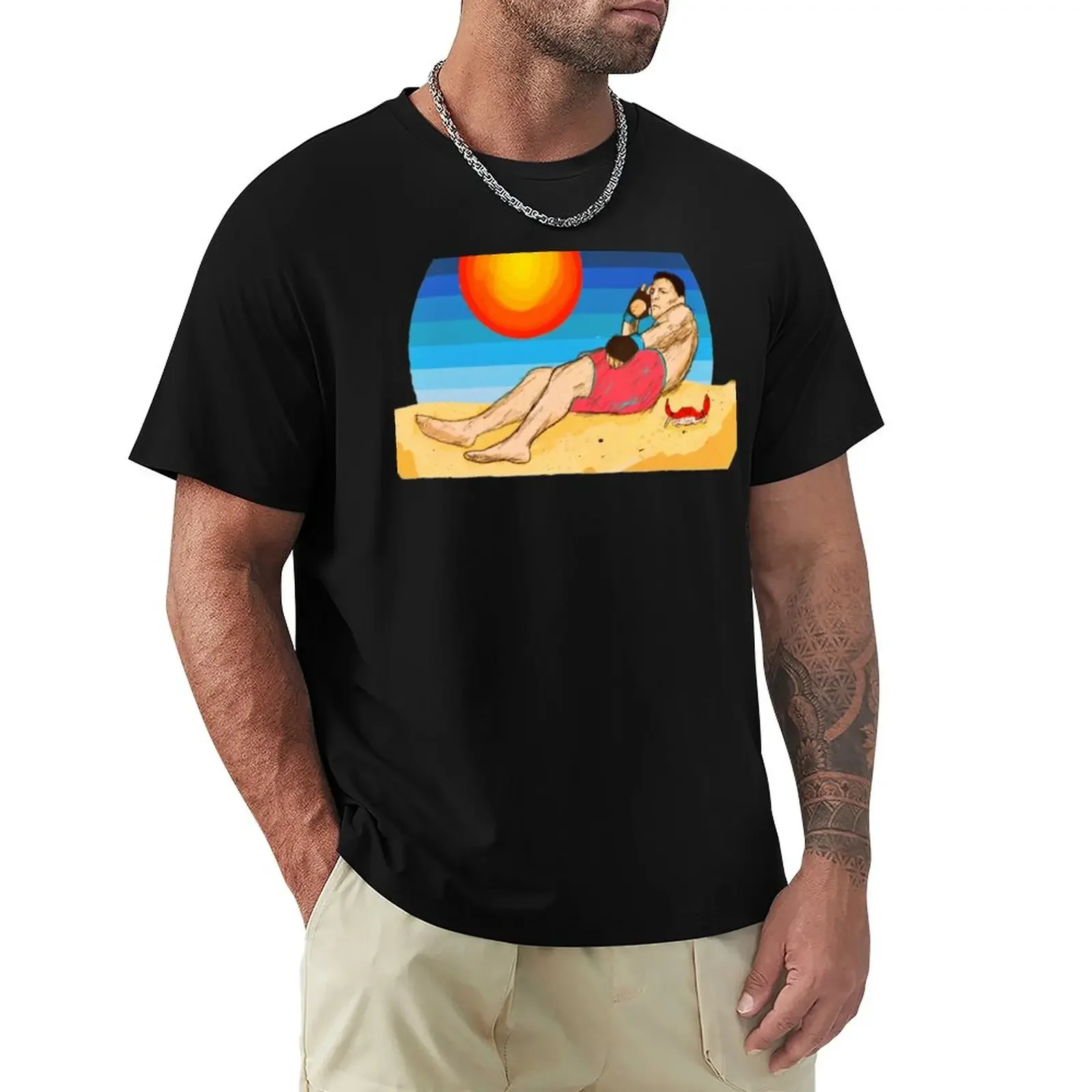 

NickBeached Diaz - Fight Island T-Shirt Blouse blanks korean fashion mens champion t shirts