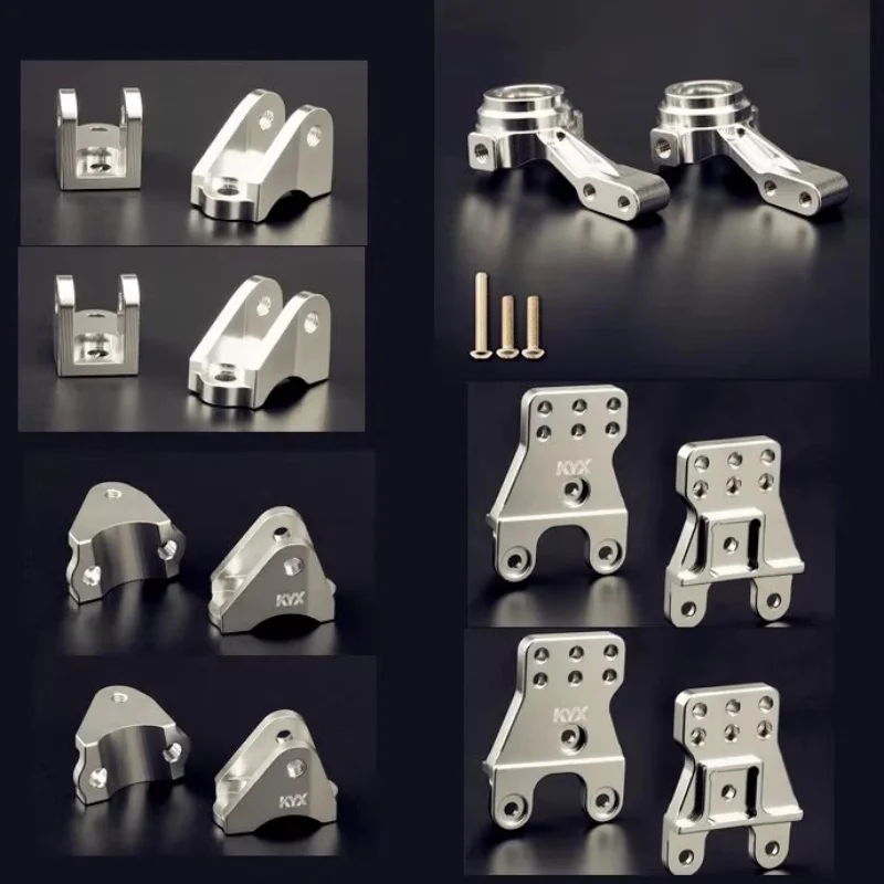 TA02用フロントリアアルミナックル、フロントCハブ、ワイドサスアーム、6角ハブ TA02用フロントリアアルミナックル、フロントCハブ、ワイドサスアーム