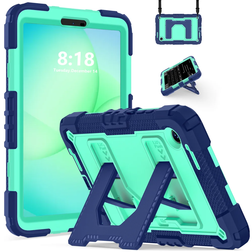 Rugged Armor Heavy Duty Shockproof Tablet Case with Stand, 8.7