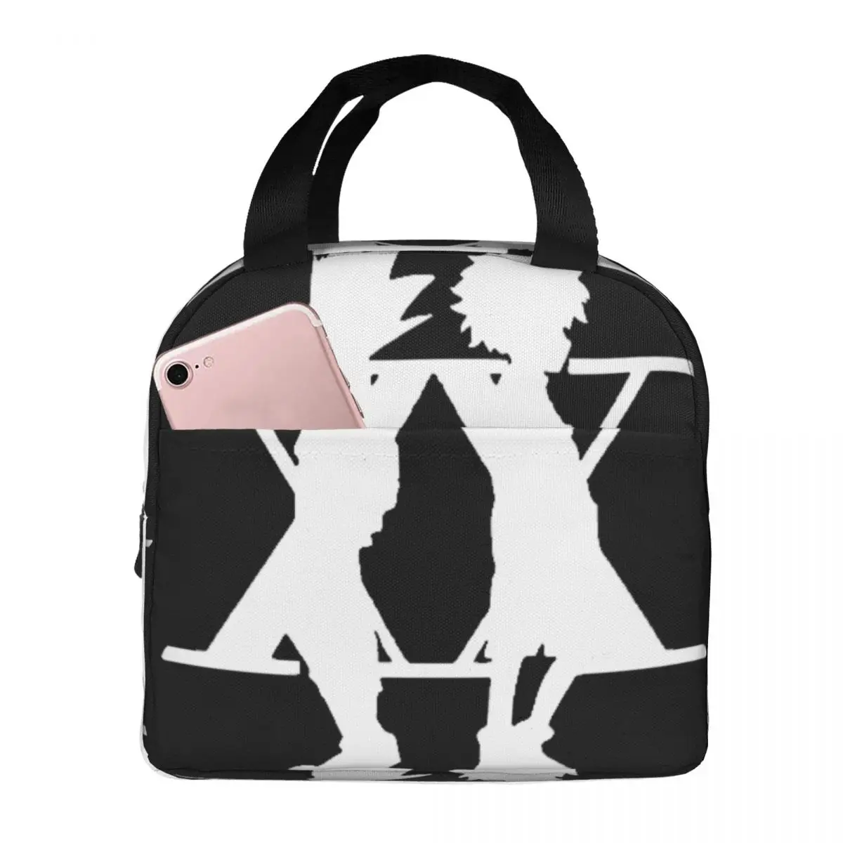 

Hunter X Hunter Dad Lunch Bag Unisex Portable Cooler Thermal Insulated Lunch Box Picnic Storage Food Bento Box