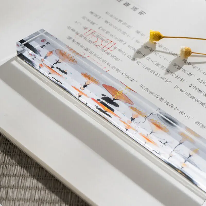 서예 크리스탈 종이 무게, 중국 스타일, 창의적인 종이 프레스 소품, 미술 학교 용품, 유용한 종이 프레스 도구