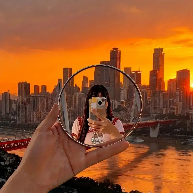 Compact High-Definition Portable Makeup and Photography Mirror