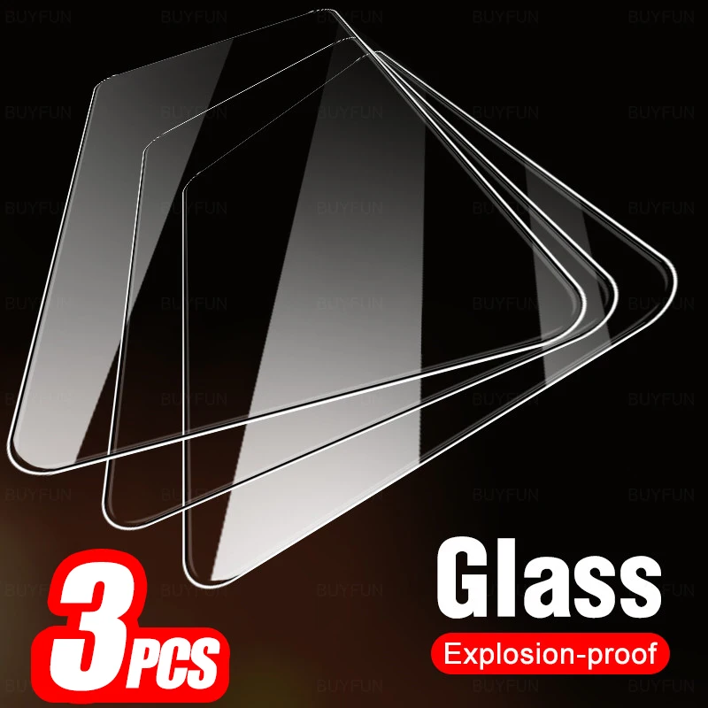 3Pcs Protective Tempered Glass For Samsung Galaxy Xcover6 Pro Screen Protector Sumsung Xcover 6 Pro X Cover 6Pro Xcover6Pro Film