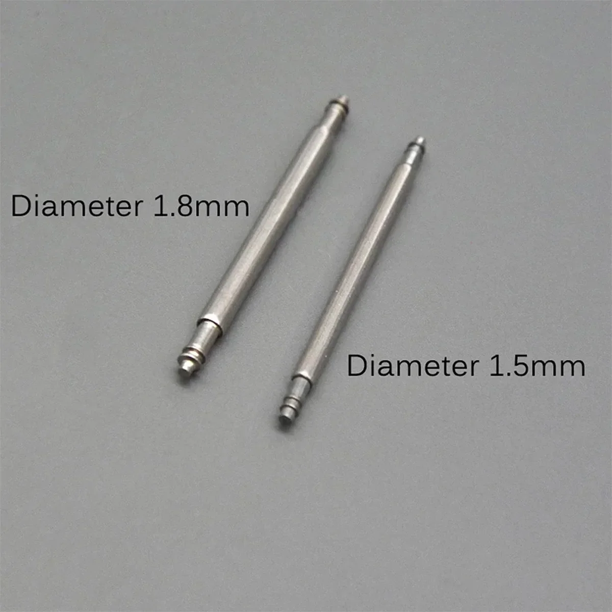 Premium Stainless Steel Spring Bar Set - 270 Pieces for Watchband Repair and Maintenance