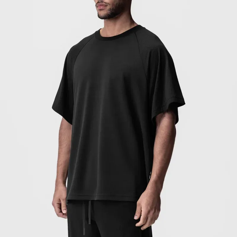 Men Quick Dry T Shirt Fitness Running Short Sleeve Shirts Summer Basketball Jersey Bodybuilding Workout Gym Training Sport Shirt