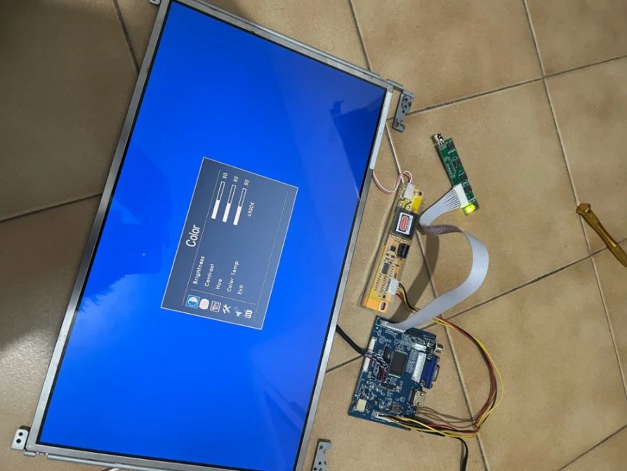 Yqwsyxl controle remoto lcd, placa de controle