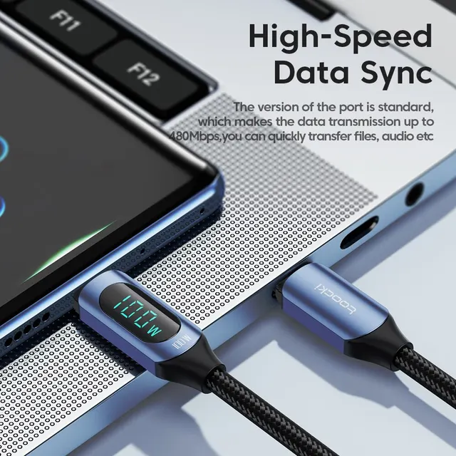 Toocki PowerLink 100W USB-C Fast Charge Cable 3