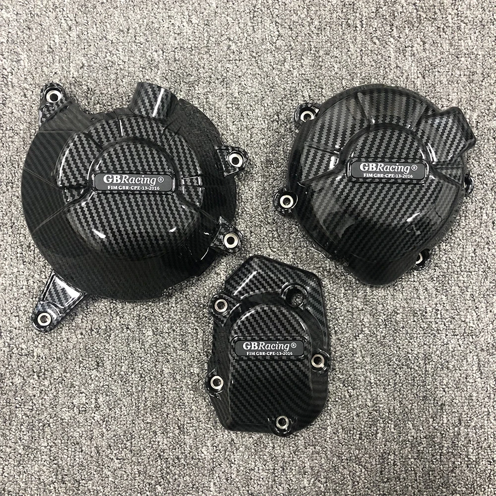 Fit For KAWASAKI Z900 Engine Protective Cover Carbon Fiber Printing motorcycle engine cover engine cover protector engine guard