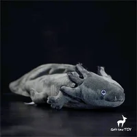 Axolotl High Fidelity Anime Cute Newt Plushie Salamander Plush Toys Lifelike Animals Simulation Stuffed Doll Kawai Toy Gifts Kid 1