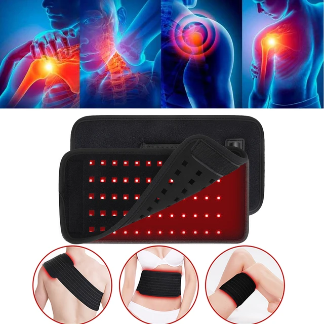 Infrared LED Light Therapy Belt 850nm / 660nm Light Wave Recovery Muscle Pain Wound Repair Relief Shoulder Wrap USB Charging 1