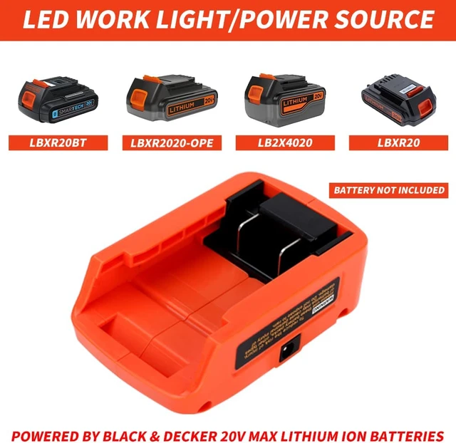 Black & Decker LBXR20CK 20V MAX 1.5 Ah Lithium-Ion Battery and Charger Kit