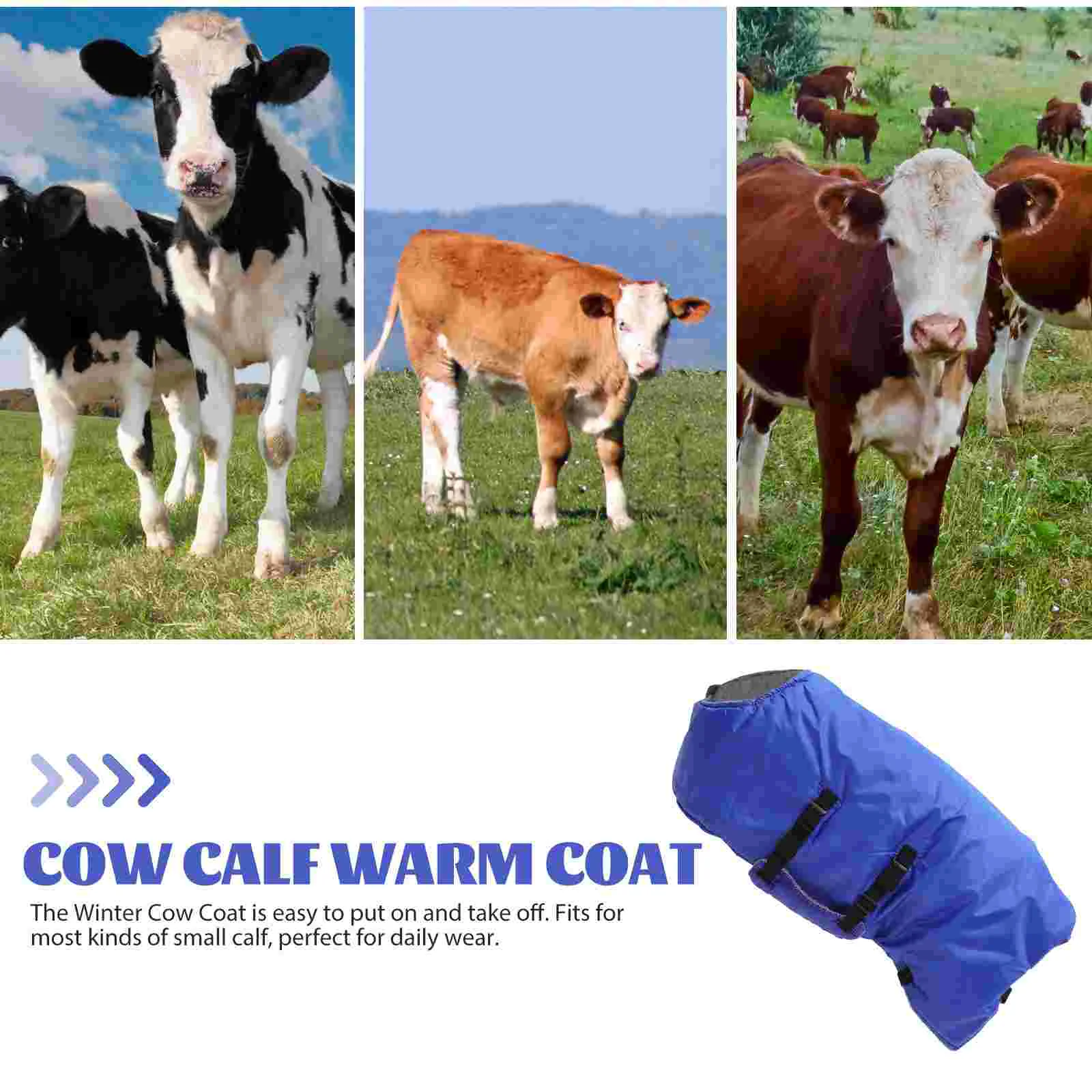 Stocking Calf Vest Man Fleece Blanket Livestock Flannel Horse Blankets for Winter Lamb Belly Protection 4