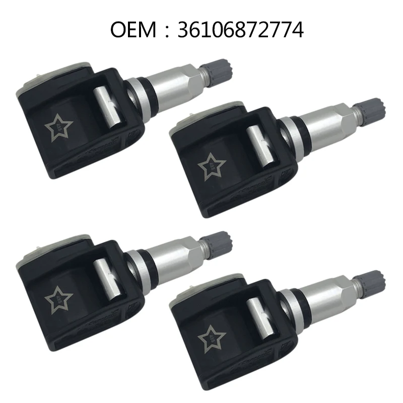 4Pcs Ÿ̾ з   TPMS 433Mhz BMW G30 G31 G38 F90 G32 G11 G12 G01 G02 G05 36106872774