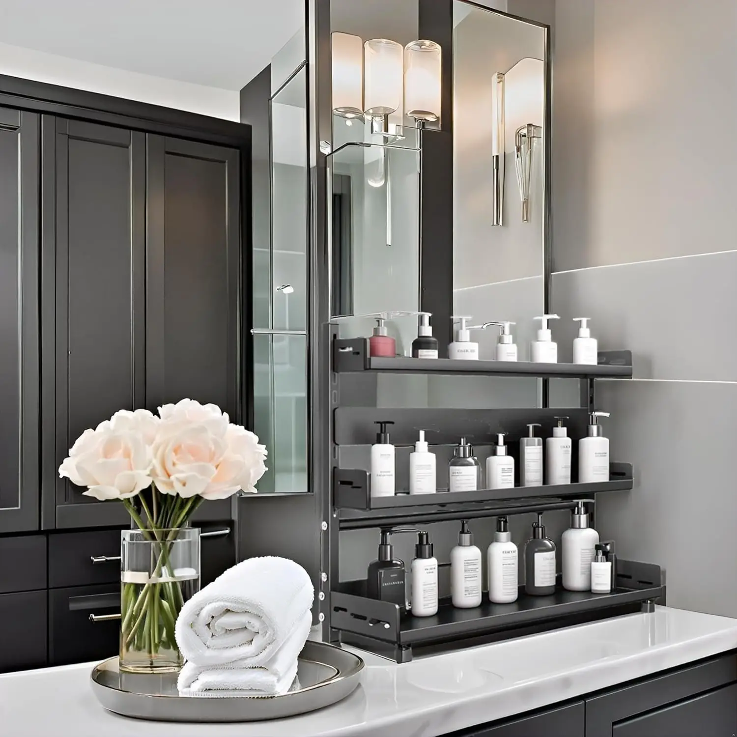 Adjustable Three-Tier Spice Rack 3