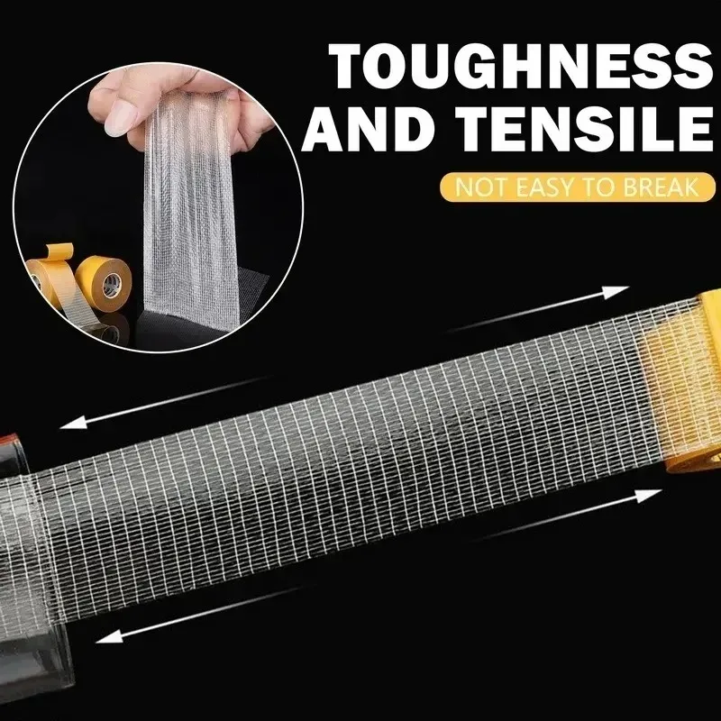 Strong Fixation Double-Sided Heavy-Duty Waterproof Mesh Tape - 5/10m